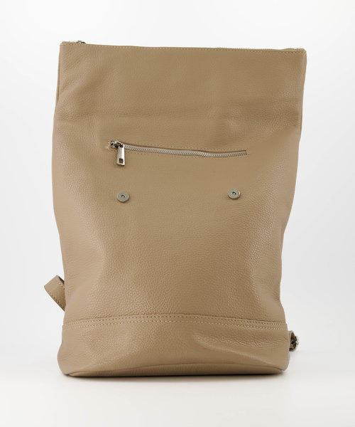 Roza - Classic Grain - Rugtassen - Taupe - D05 - Bronskleurig