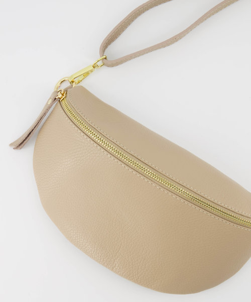 Zoey Big - Classic Grain - Bum bags - Taupe - D05 - Gold