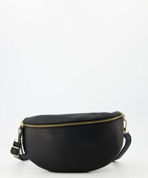 Zoey Big - Classic Grain - Bum bags - Black - D28 - Gold