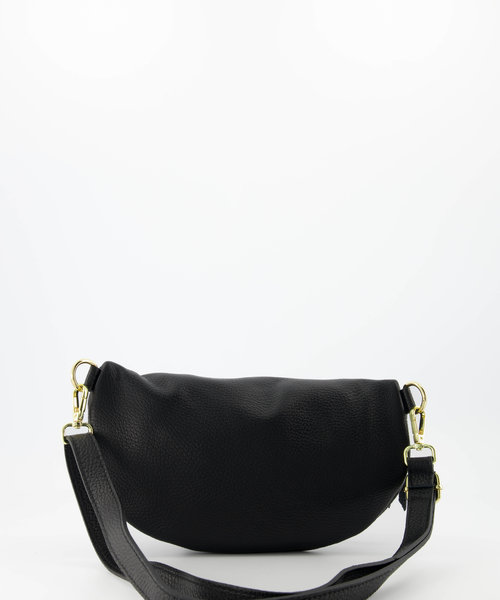 Zoey Big - Classic Grain - Bum bags - Black - D28 - Gold