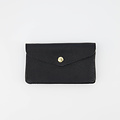 Lisa Big - Classic Grain - Wallets - Black - D28 - Gold