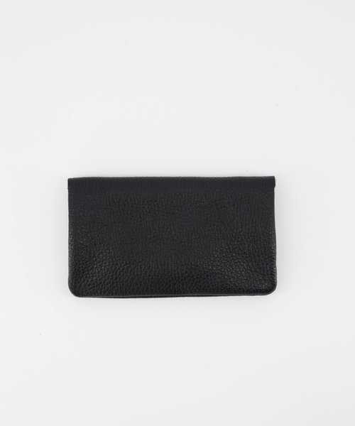 Lisa Big - Classic Grain - Wallets - Black - D28 - Gold