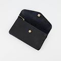 Lisa Big - Classic Grain - Wallets - Black - D28 - Gold