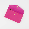 Lisa Big - Classic Grain - Wallets - Pink - Magenta D102 - Gold