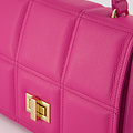 Elena - Classic Grain - Hand bags - Pink - Magenta D102 - Gold