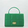 Elena - Classic Grain - Hand bags - Green - Kelly Green D100 - Gold