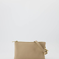 Romy - Classic Grain - Crossbodytassen - Taupe -  - Goudkleurig