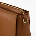 Caro - Classic Grain - Hand bags - Brown - Cognac - Gold