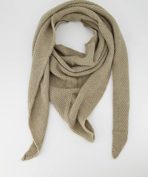 June -  - Plain scarves - Brown - Taupe -