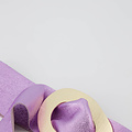 Sulan - Metallic - Waist belts - Purple - Lila 543 - Gold