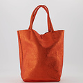 Alice - Metallic - Crossbody bags - Orange -  - Silver