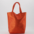 Alice - Metallic - Crossbody bags - Orange -  - Silver
