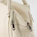 Nori - Classic Grain - Hand bags - White - Ecru D37 - Silver
