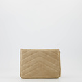 Laurie - Suede - Crossbodytassen - Beige - Zand 04 - Goudkleurig