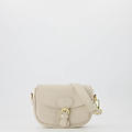 Bobbie Small - Classic Grain - Crossbody bags - White - Ecru D37 - Gold