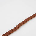 Dora - Sauvage - Wikkelriemen - Bruin - Cognac - Zilverkleurig