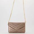 Laurie - Metallic - Crossbody bags - Brown - Brons - Gold