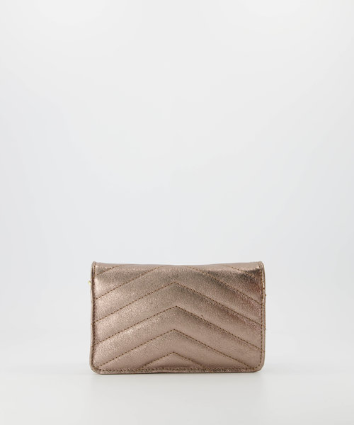 Laurie - Metallic - Crossbody bags - Brown - Brons - Gold