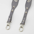 Aria - Metallic - Bag straps - Grey - Antraciet - Silver