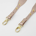 Aria - Metallic - Bag straps - Brown - Brons - Gold