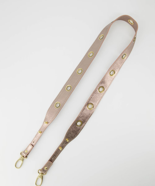 Aria - Metallic - Bag straps - Brown - Brons - Gold
