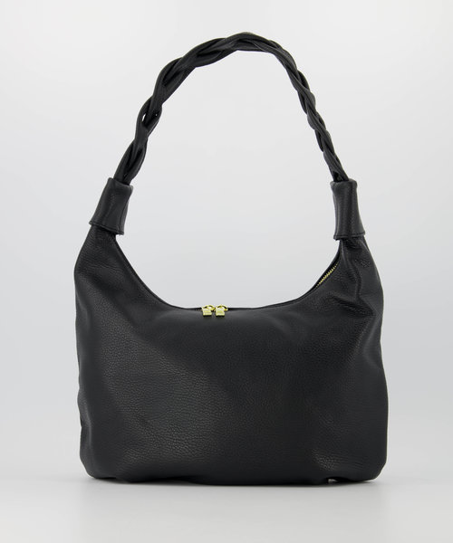 Samira - Classic Grain - Shoulder bags - Black - D28 - Gold