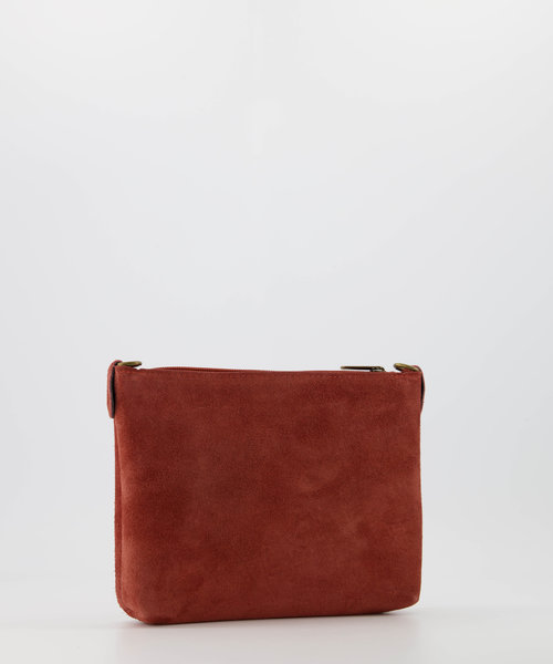 Ariel - Suede - Crossbody bags - Brick - 61 - Bronze