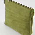 Ariel - Suede - Crossbody bags - Green - Olijfgroen 0527 - Bronze