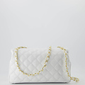 Audrey Medium - Sauvage - Crossbodytassen - Wit -  - Goudkleurig