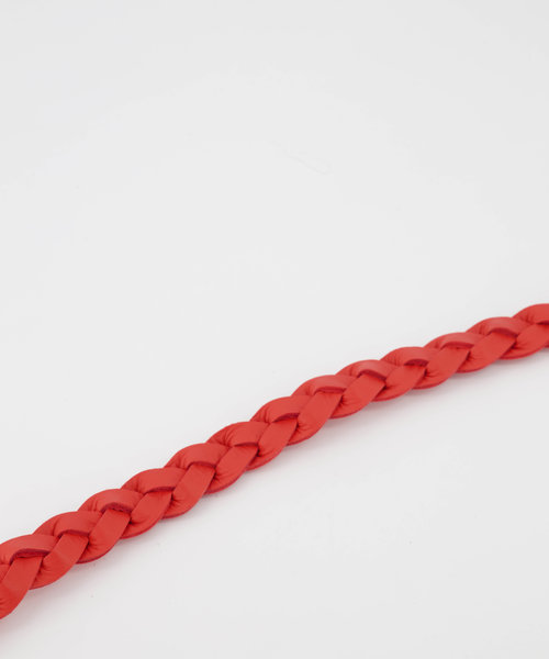 Dora - Sauvage - Waist belts - Red - Koraal S42 - Silver