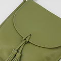 Meghan - Classic Grain - Crossbody bags - Green - Olijfgroen D103 - Silver