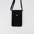 Nieuw Pona - Suede - Crossbody bags - Black - 23 - Gold