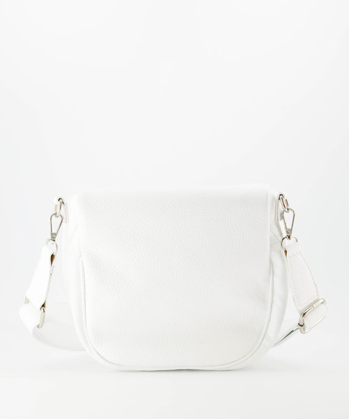 Romsa - Classic Grain - Crossbody bags - White - D01 - FULL - Silver