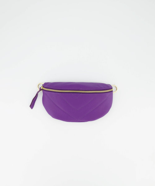 Cilou - Classic Grain - Bum bags - Purple - 3638 - Gold