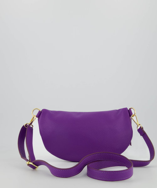 Zoey Big - Classic Grain - Bum bags - Purple - 3638 - Gold
