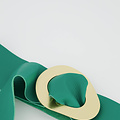 Sulan - Classic Grain - Waist belts - Green - 5338 - Gold