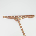 Avery - Classic Grain - Belts with buckles - Brown - Camel 1226 - Gold