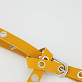Avery - Classic Grain - Belts with buckles - Yellow - 1045 - Silver