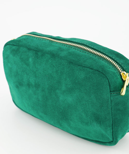 Irene - Suede - Crossbody bags - Green - A370 - Gold