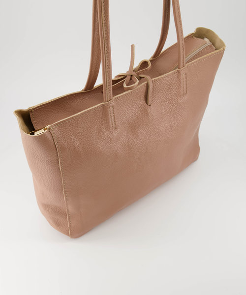 Nola - Classic Grain - Shoulder bags - Brown - Camel 1226 - Gold