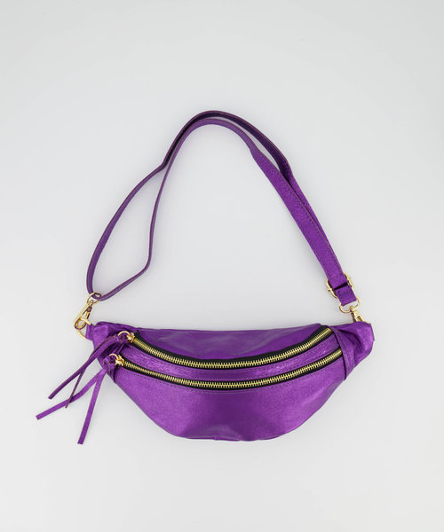 Quinty - Metallic - Bum bags - Purple - L540 - Gold