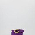 Cecile - Classic Grain - Belts with buckles - Purple - 3640 - Gold