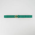 Cecile - Classic Grain - Belts with buckles - Green - 5340 - Gold
