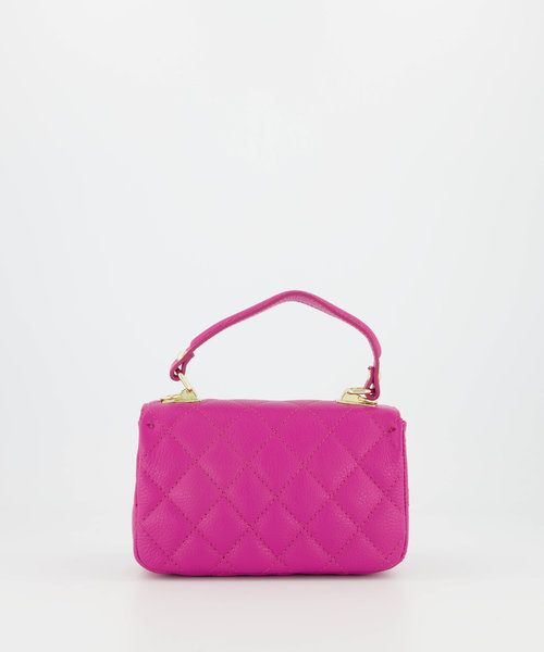 Sandy - Classic Grain - Hand bags - Pink - Fuchsia 2434 - Gold