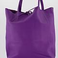 Mia - Classic Grain - Shoulder bags - Purple - 3638 -