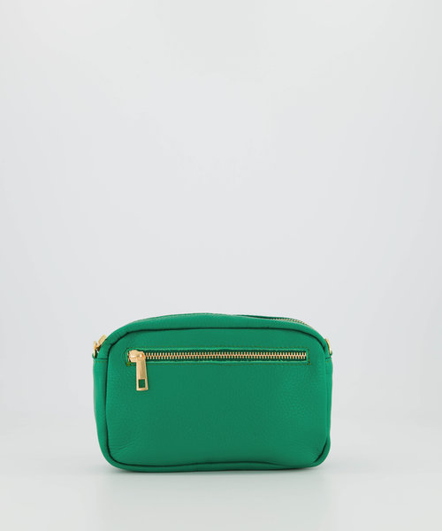 Irene - Classic Grain - Crossbody bags - Green - 5338 - Gold