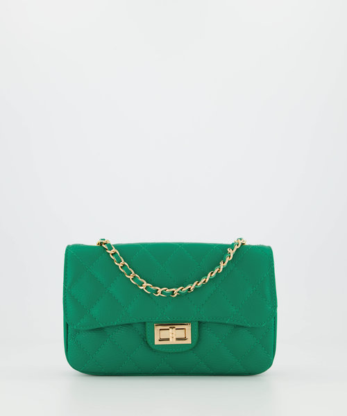 Sophia - Classic Grain - Crossbody bags - Green - 5338 - Gold