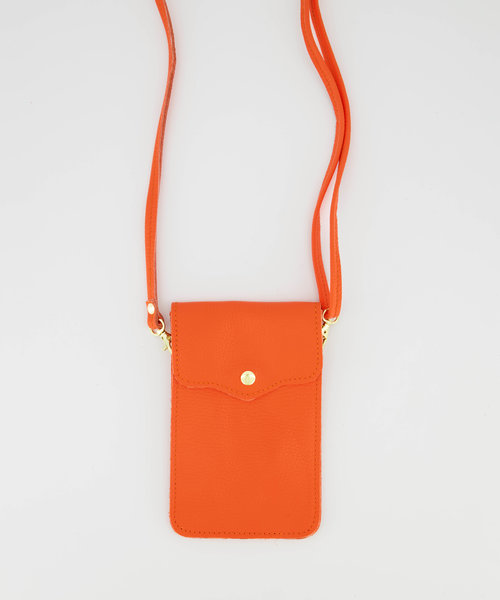 Pona - Classic Grain - Crossbody bags - Orange - 1460 - Gold