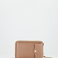 Jackie - Classic Grain - Portemonnees - Bruin - Camel 1226 - Goudkleurig