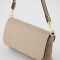 Lara - Classic Grain - Evening bags - Taupe - D05 - Gold